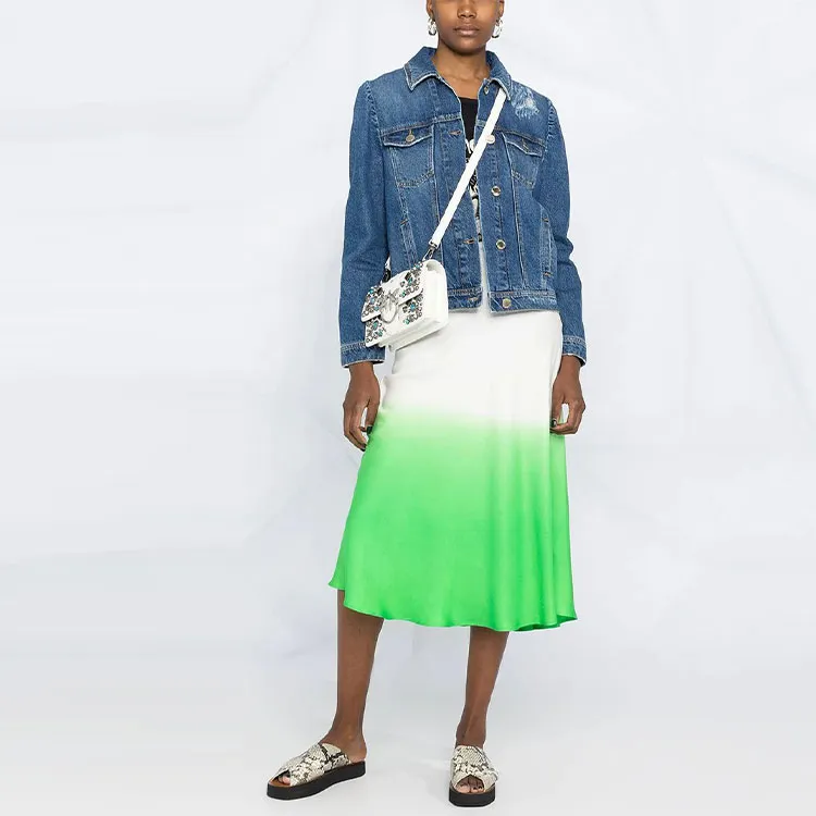 PINKO Denim Jackets Women's Blue-1
