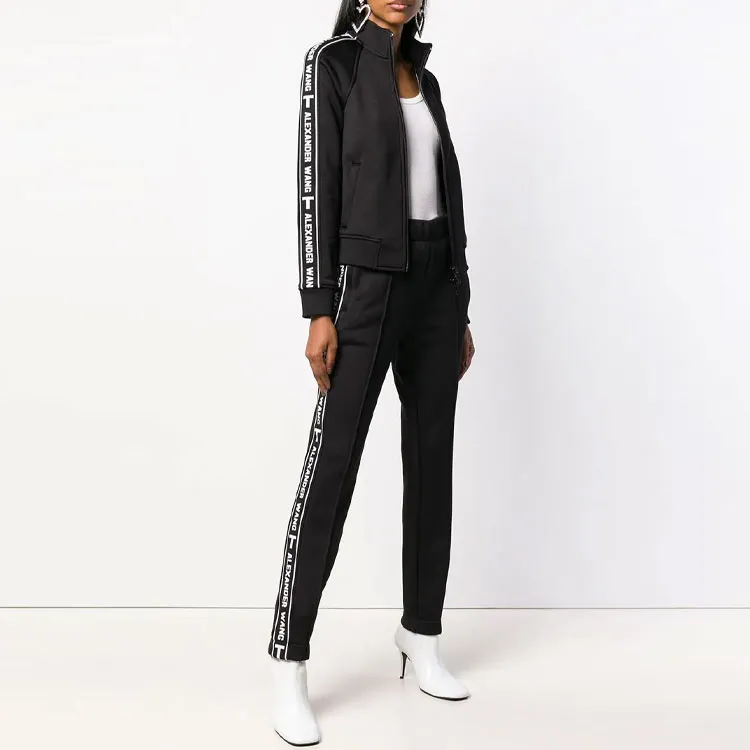 Alexander Wang Knitted Sweatpants Women's Black-1