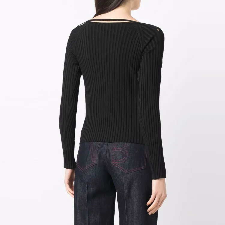 Jacquemus FW21 Slim Fit Knitwear Women's Black-2