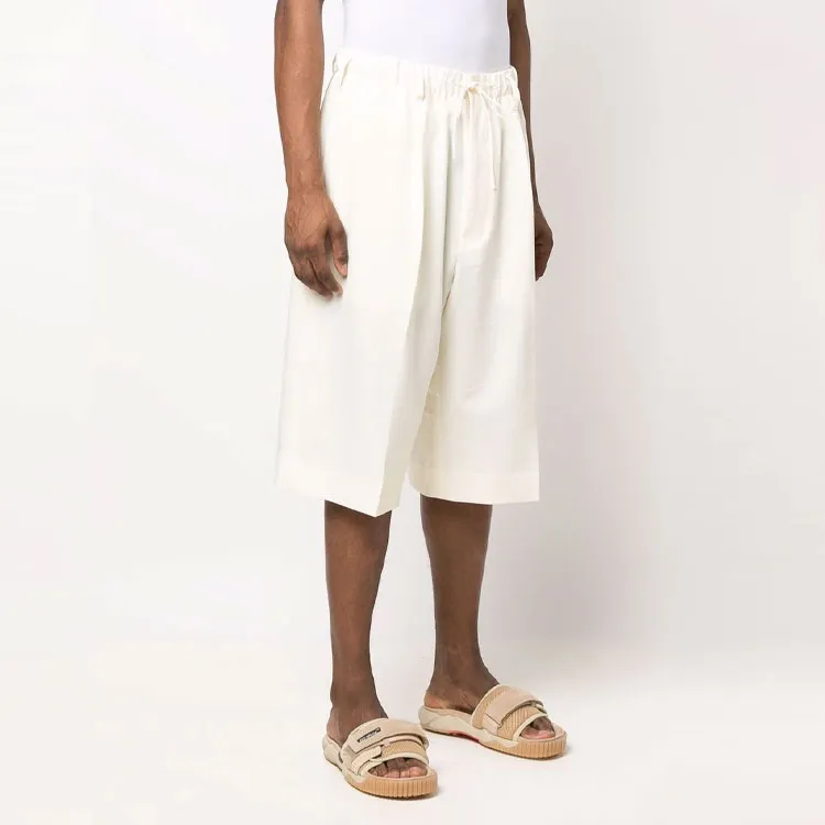 Y 3 Casual Shorts Men Ecru-1