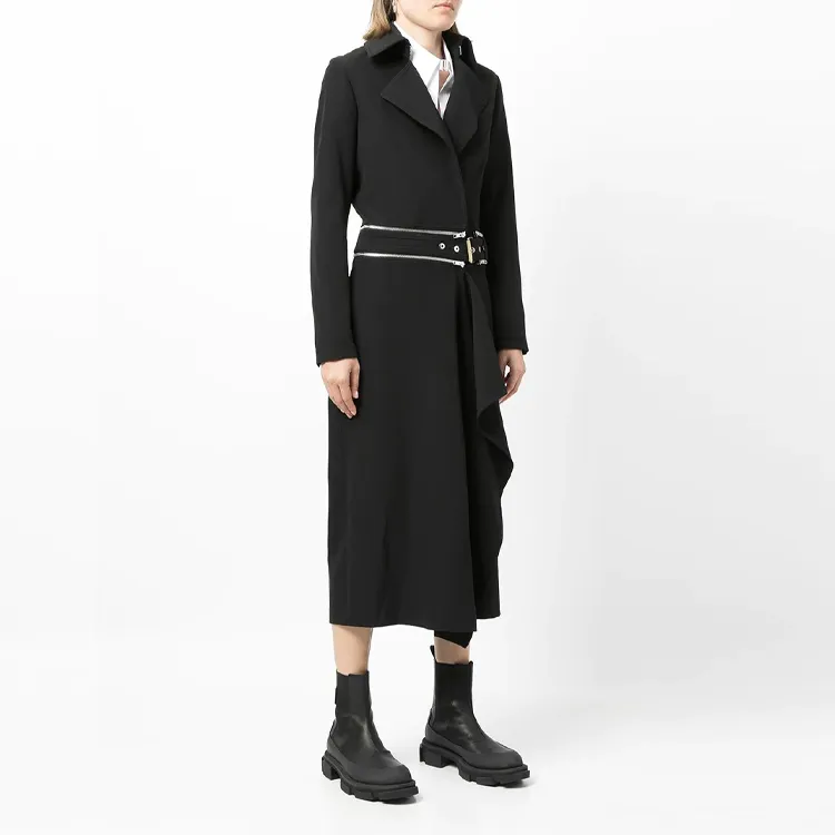 DION LEE Coats Women's Black-3