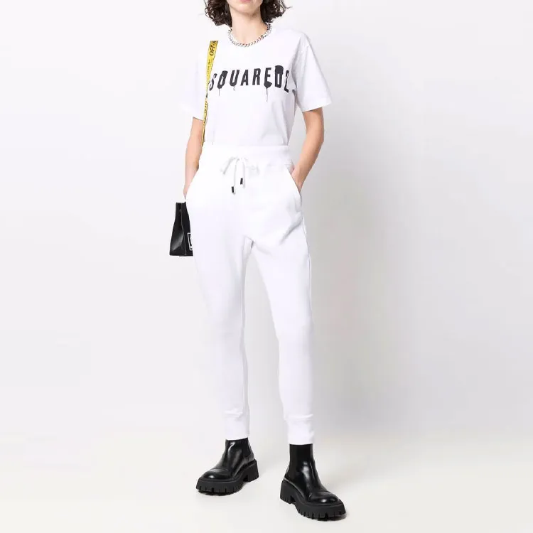 DSQUARED 2 Logo Printed Drawstring Track Pants-1
