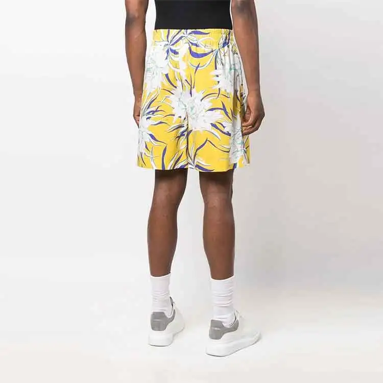 Valentino Graphic Printed Drawstring Shorts-2