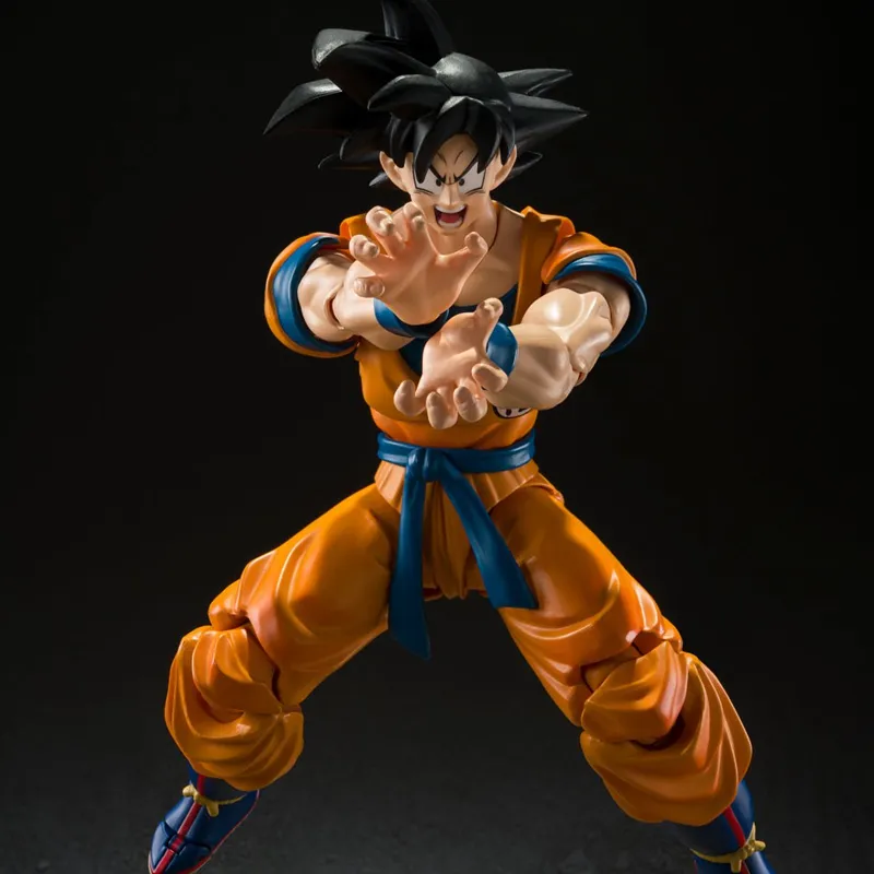 BANDAI Japan Dragon Ball Super S.H. Figuarts Son Goku 2022 Film Version Action Figure-5
