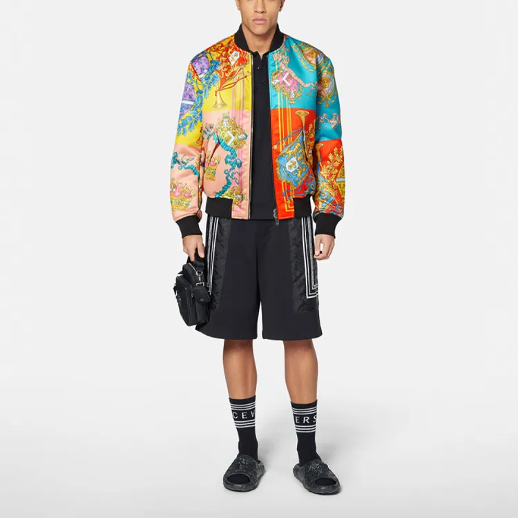 VERSACE Jackets Men Multicolor-1
