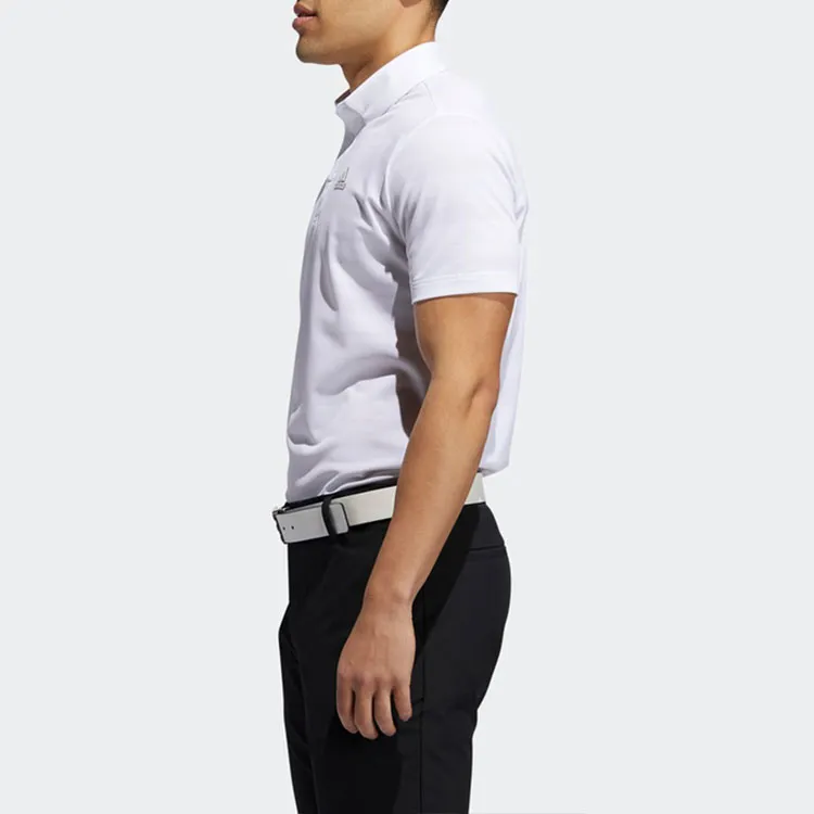 Adidas Polo Shirts Men White-4