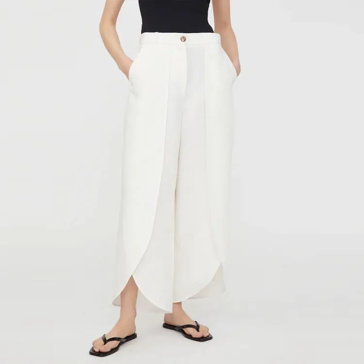 TOTEME Casual Pants Women's White-4