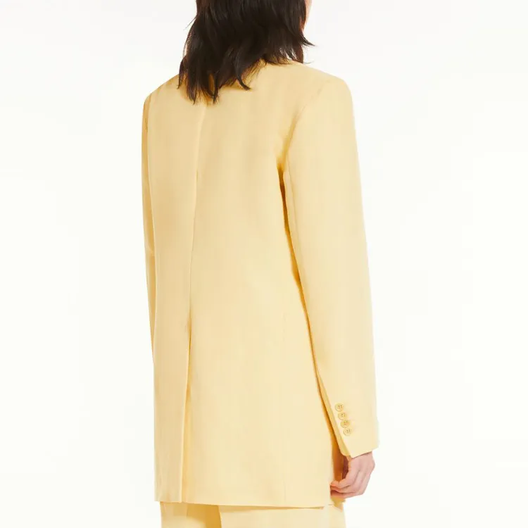 SportMax Business Suits Women's Yellow-3