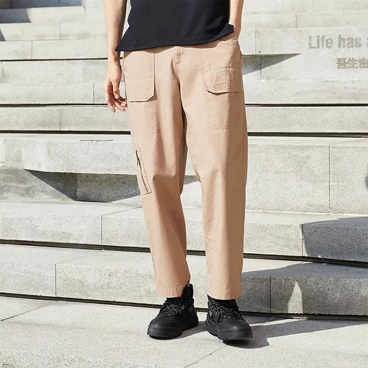 LiNing CF Casual Pants Unisex Ginger Bread Brown-7