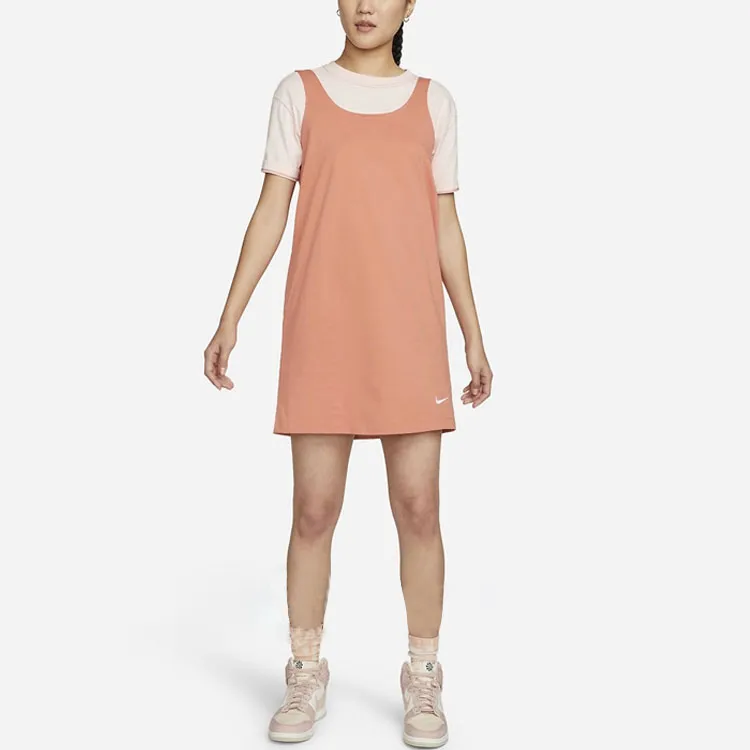 Nike Sleeveless Dresses Women's Madder Root Brown-2