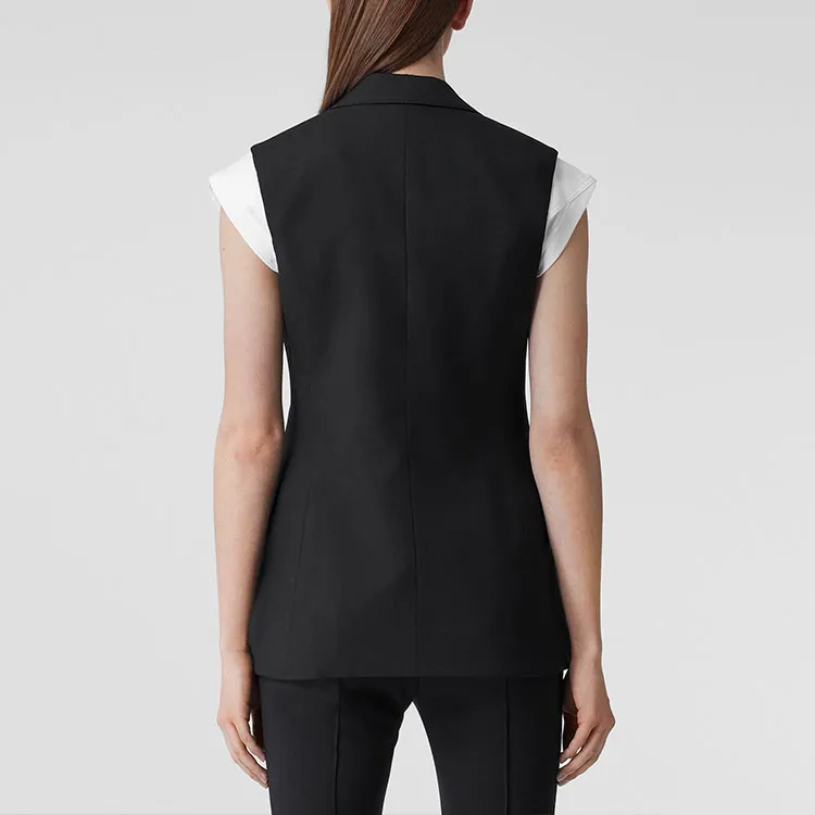 Burberry Sleeveless Tailored Jacket-2