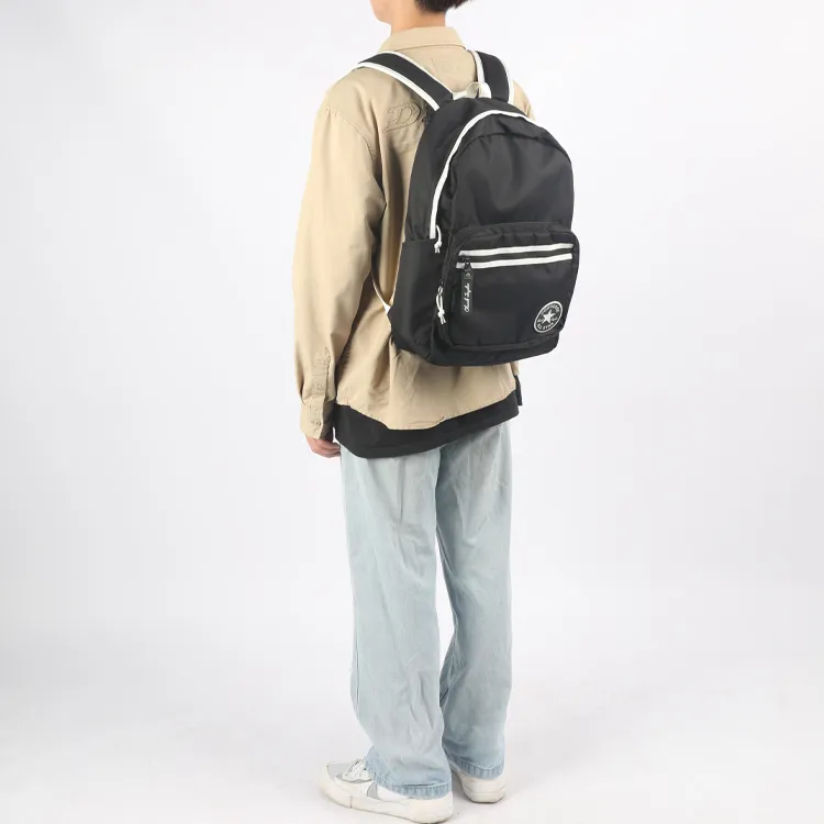 Converse GO 2 Polyester Backpack Regular Unisex Black-6