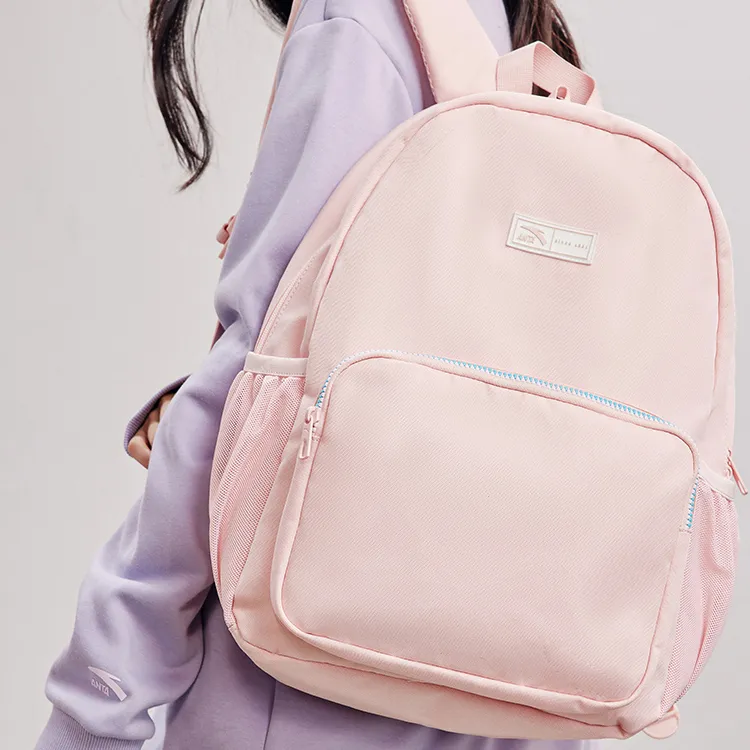 Anta Life Collection Canvas Backpack Regular Unisex Misty Fuchsia-4