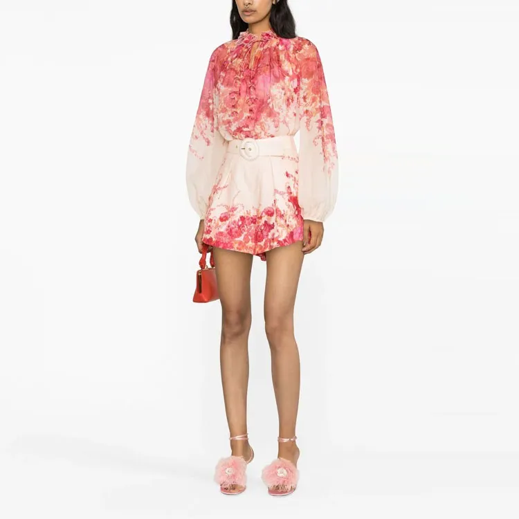 Zimmermann High Tide Billow Blouse-1