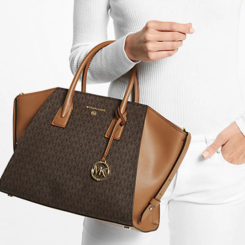 MICHAEL KORS Artificial Leather Shoulder Bag, Crossbody Bag, Handbag Tubas Women's Brown-7