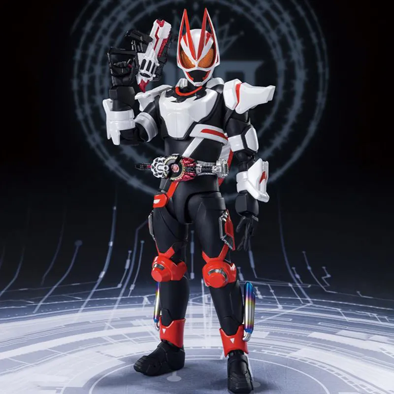 BANDAI Shf Kamen Rider Characters Geats Extreme Fox Magnum Propeller Shape Action Figures-3