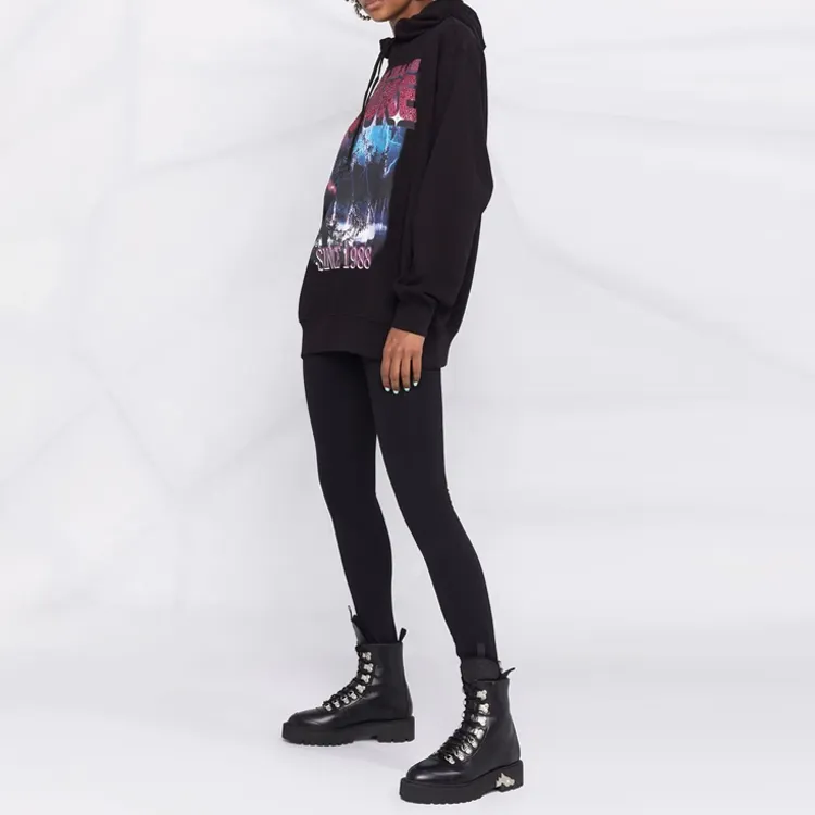 VERSACE JEANS COUTURE FW21 Sweatshirt Women's Black-4