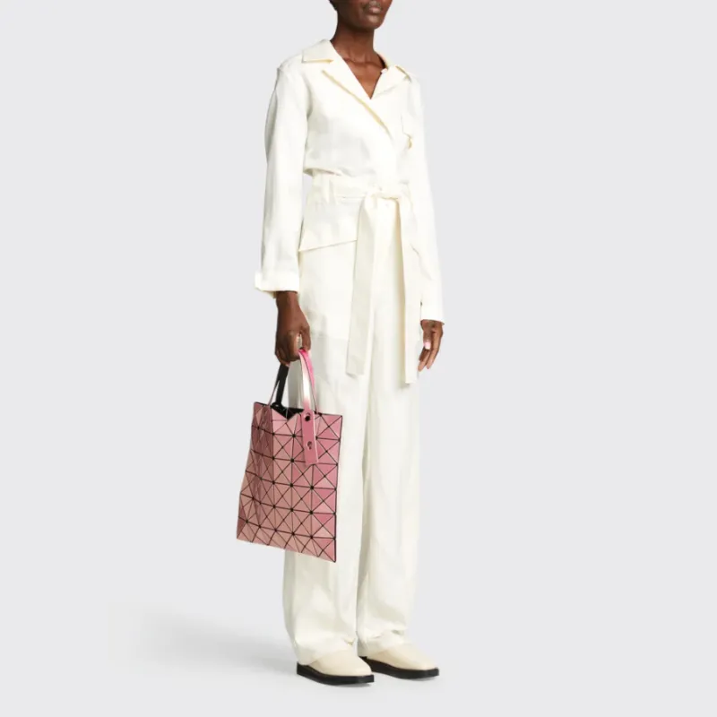 ISSEY MIYAKE Vinyl Chloride Resin Tote Bag, Shopping Bag, Shoulder Bag, Handbag Regular Women's Fuchsia-6
