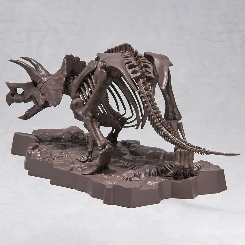 BANDAI 1 32 Imaginary Skeleton Triceratops Fossil Model Kits-2