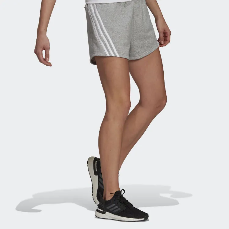Adidas Casual Shorts Women's Gray-3