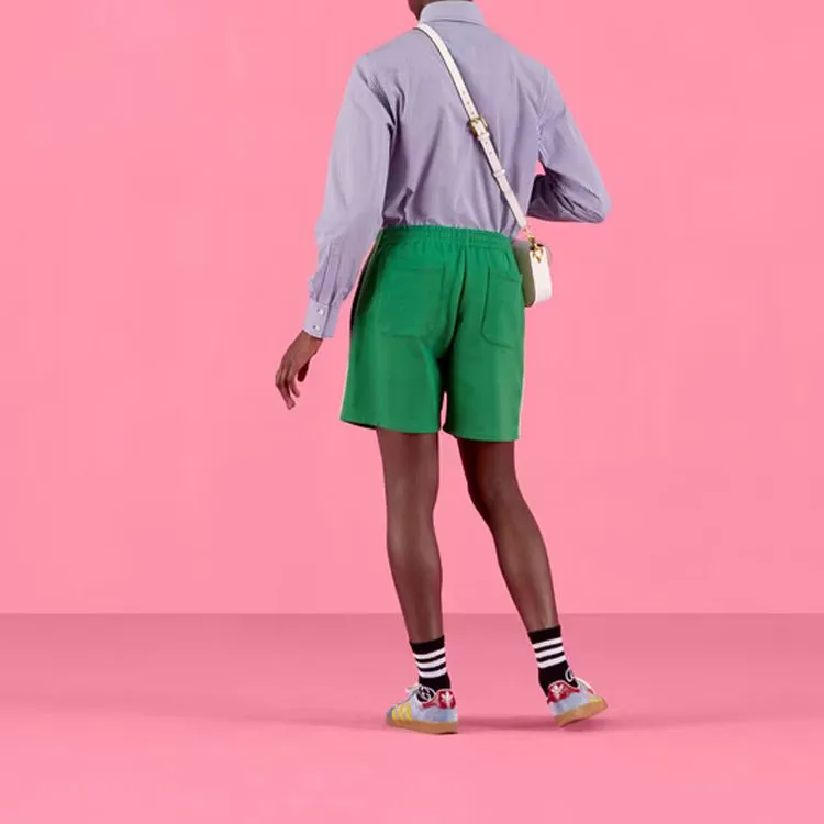 GUCCI X Adidas Striped Cotton Shirt-2
