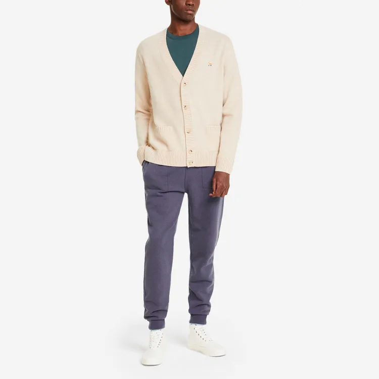 Maison Kitsune Baby Fox Patch Cosy Cardigan-2