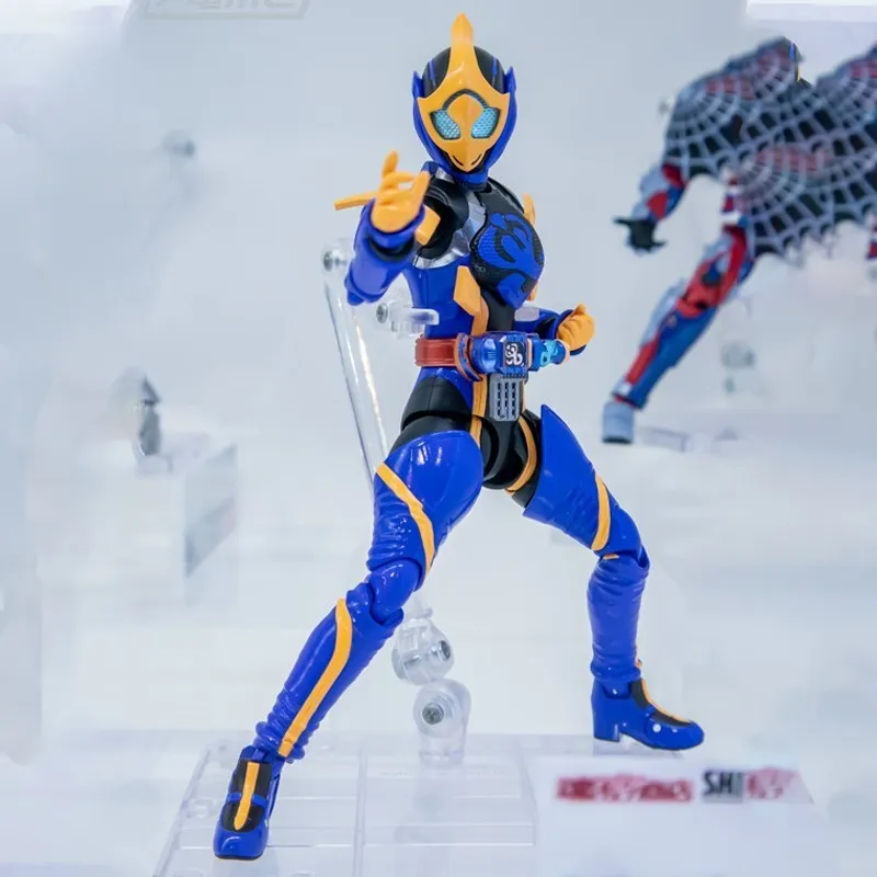 BANDAI Kamen Rider Characters Soul Limited S.h.f Kamen Rider Zhi De Action Figures 15cm-4