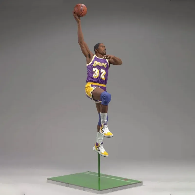McFARLANE NBA Series NBA Player Micky Flanagan, Legend Collection, 5th Generation, Elven, Johnson Scale Figures-4