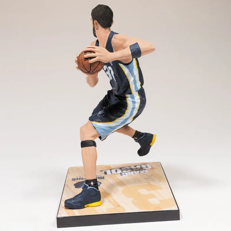 McFARLANE NBA Star Character Maikfan NBA Collection Generation 28 Mark Gasol 15.2cm Scale Figures-4