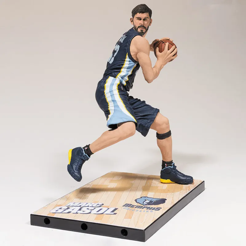 McFARLANE NBA Star Character Maikfan NBA Collection Generation 28 Mark Gasol 15.2cm Scale Figures-1