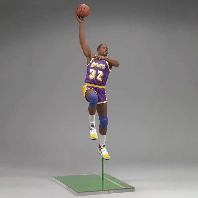 McFARLANE NBA Series NBA Player Micky Flanagan, Legend Collection, 5th Generation, Elven, Johnson Scale Figures-2