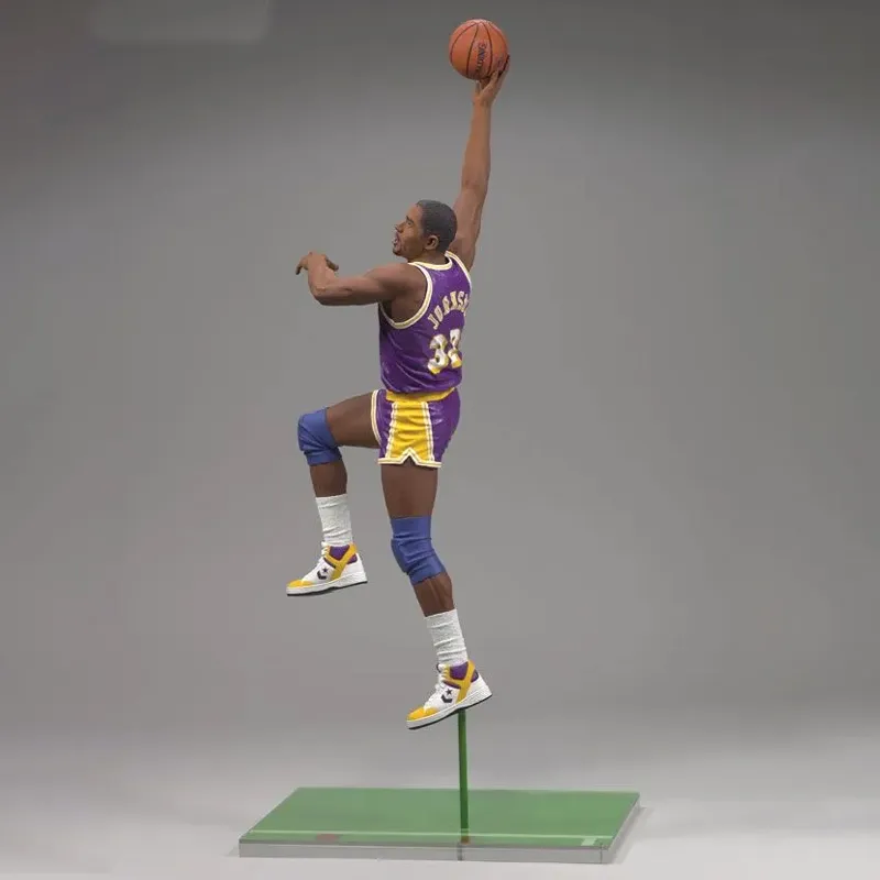 McFARLANE NBA Series NBA Player Micky Flanagan, Legend Collection, 5th Generation, Elven, Johnson Scale Figures-3