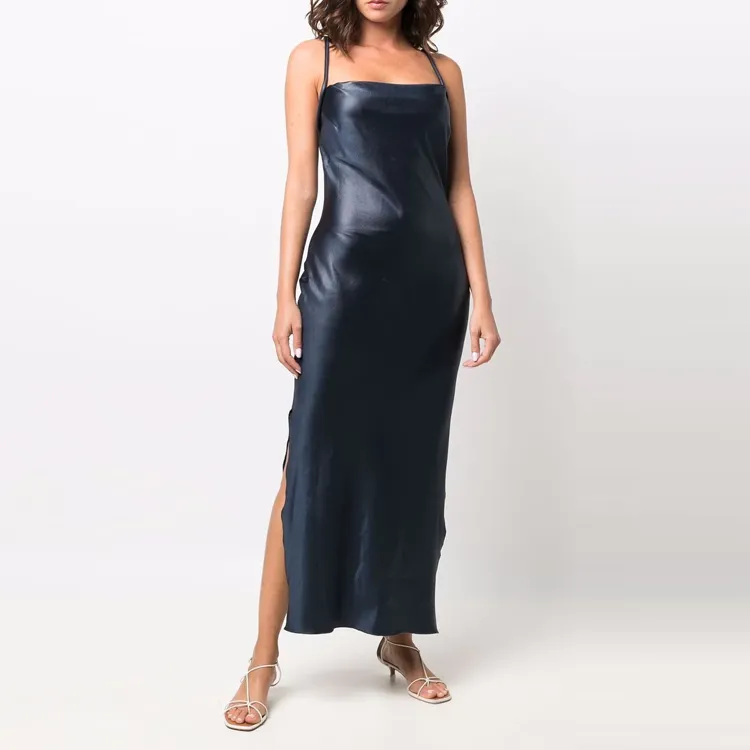 NANUSHKA Sleeveless Dresses Women's Blue-1
