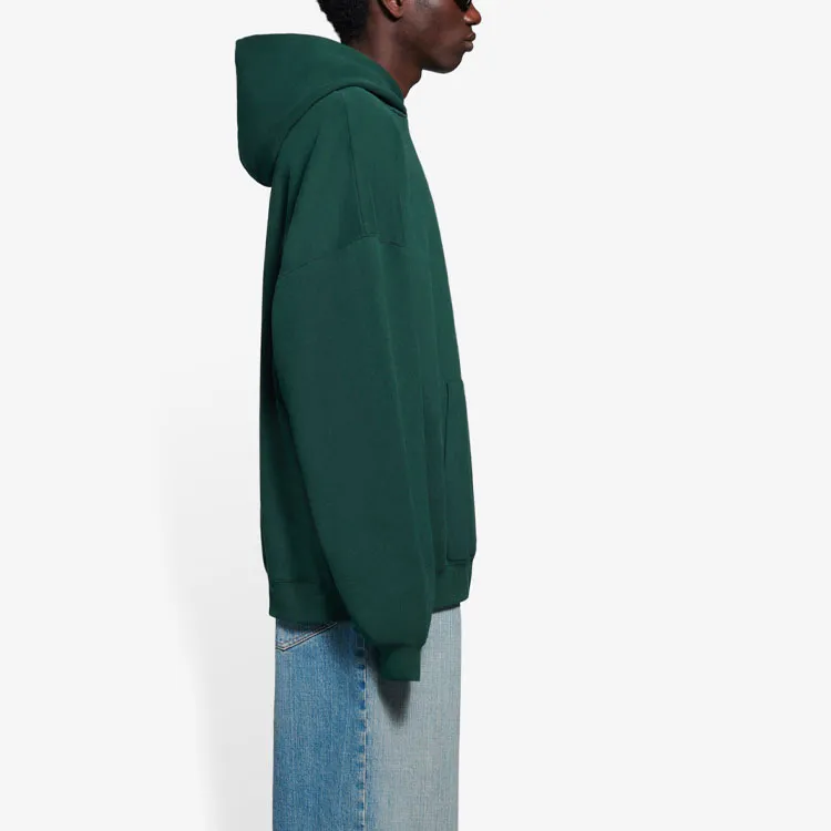 Balenciaga SS21 Sweatshirt Unisex Dark Green-4