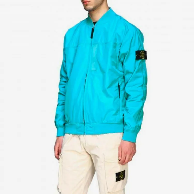 STONE ISLAND Jackets Men Blue-5