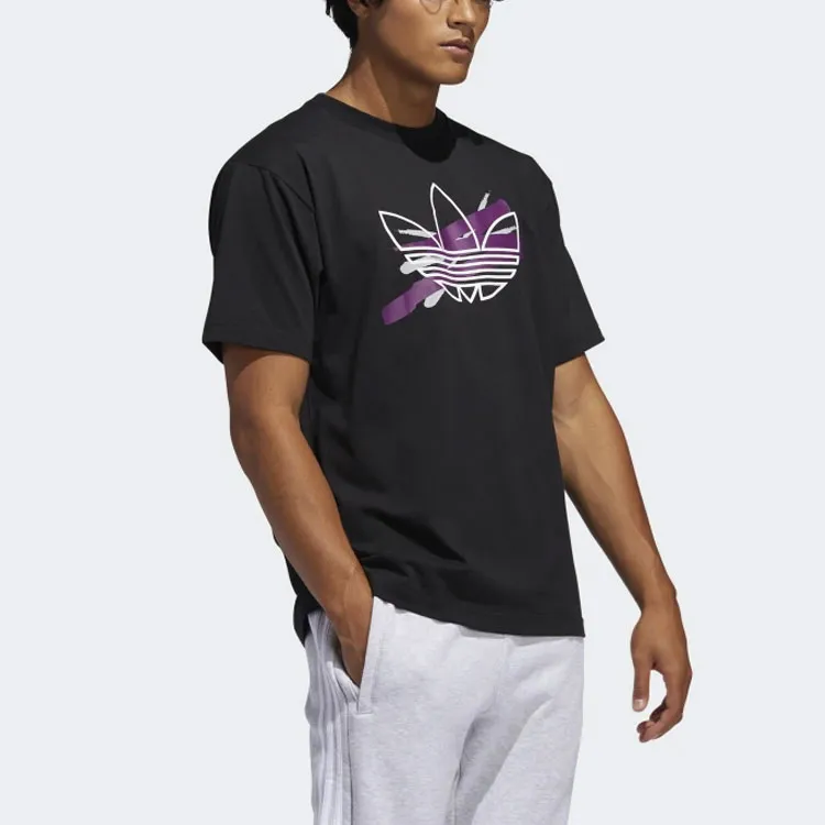 Adidas Originals T-Shirts Men Black-5