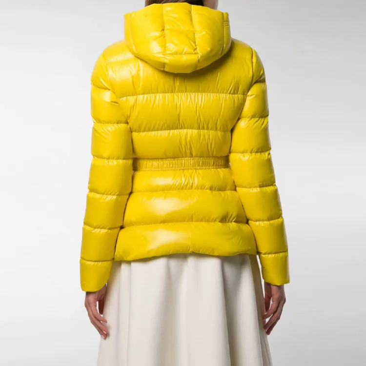 Moncler Down Jacket Women's Yellow-4