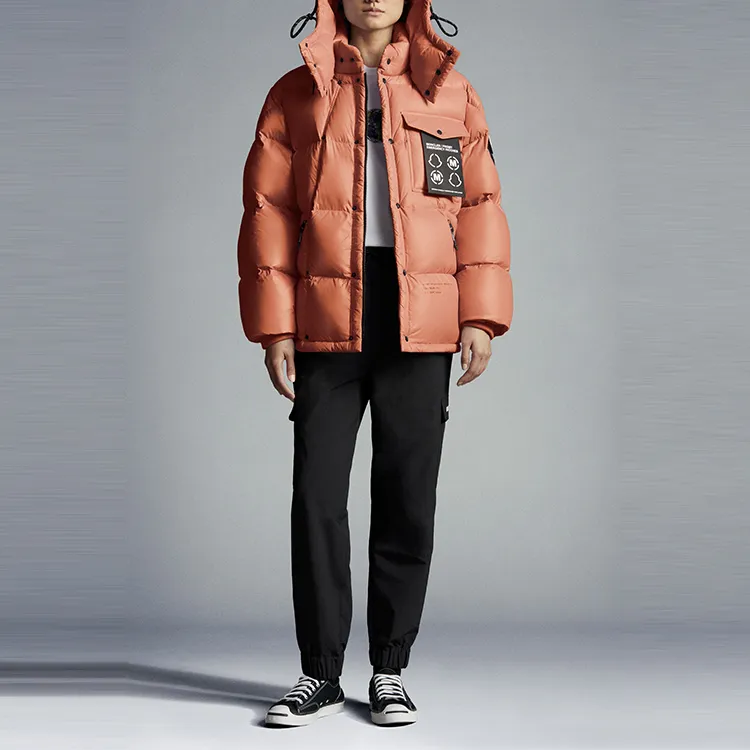 Fragment Design X MONCLER GENIUS MONCLER GENIUS X Fujiwara Hiroshi FRGMT Down Jackets Men Pink-2