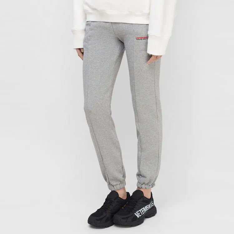 Vetements Knitted Sweatpants Women's Gray-1