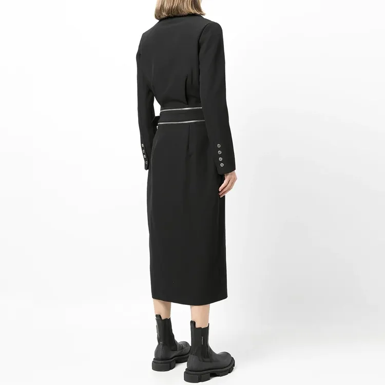 DION LEE Coats Women's Black-2