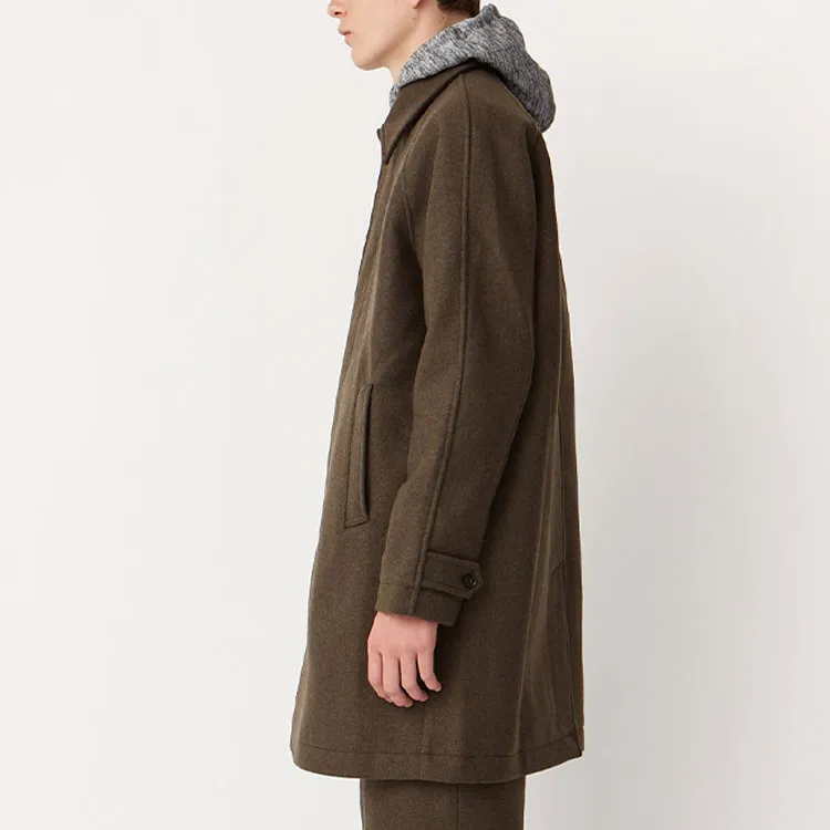 WOOD WOOD Coats Men Army Green-3