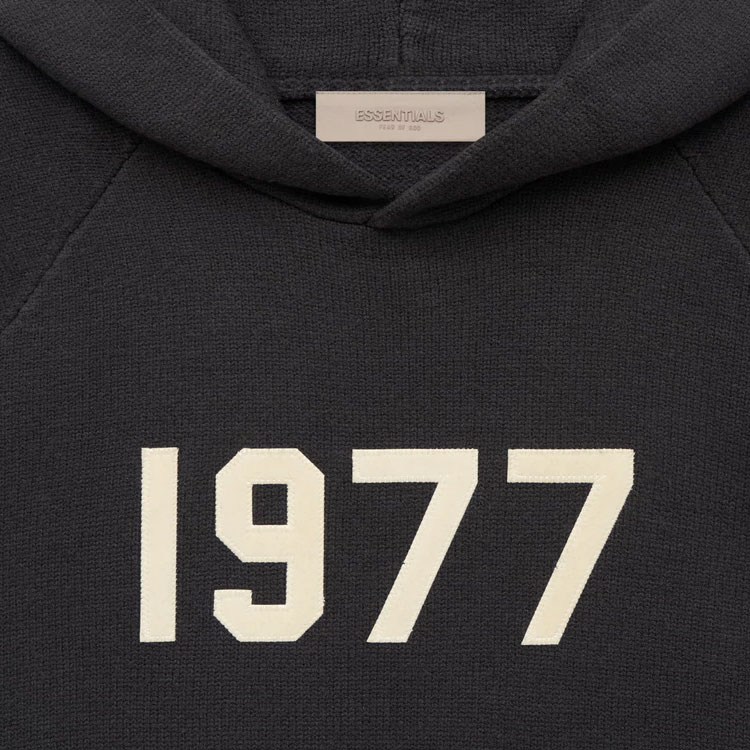 Fear of God Essentials 1977 Knit Hoodie - POIZON
