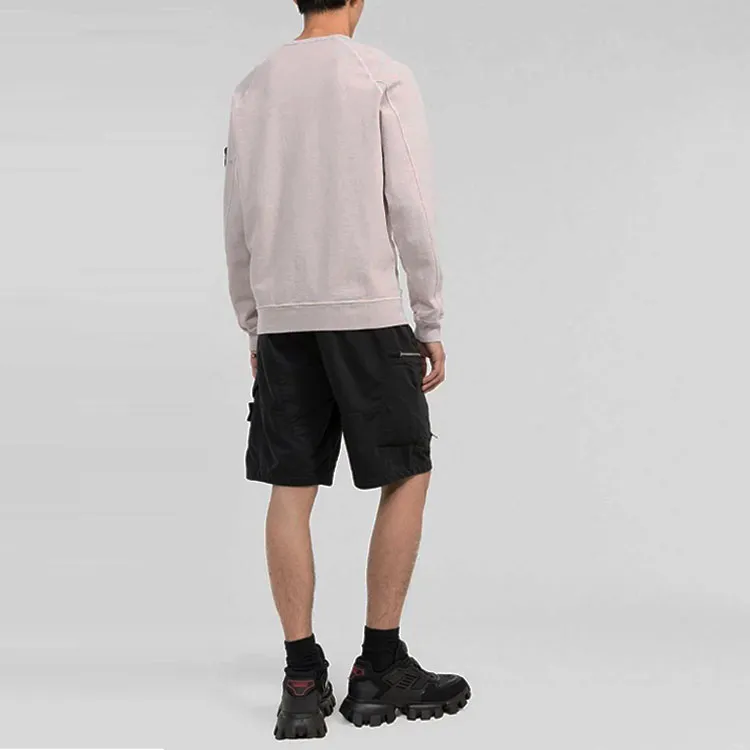 STONE ISLAND Sweatshirts Men Pink-3