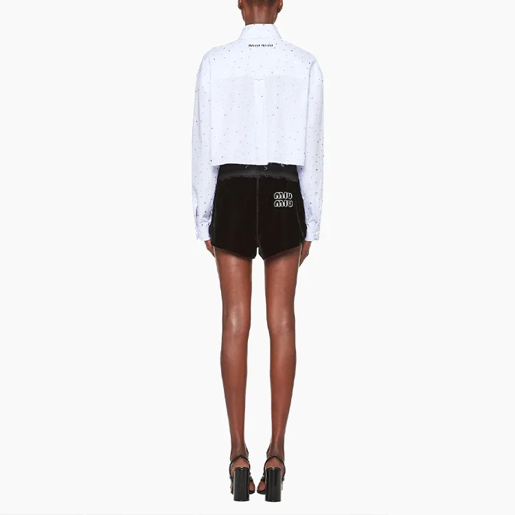 MIU MIU Casual Shorts Women's Black-2