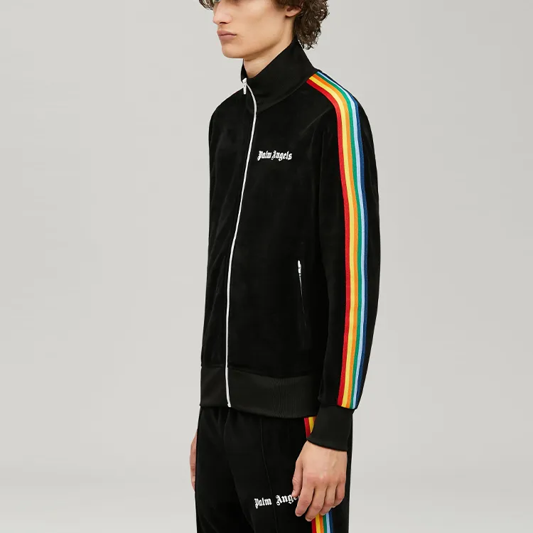 PALM ANGELS Rainbow Track Jacket-4
