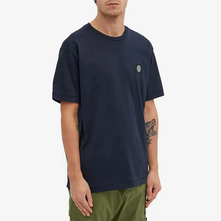 STONE ISLAND Patch Logo T shirt-3