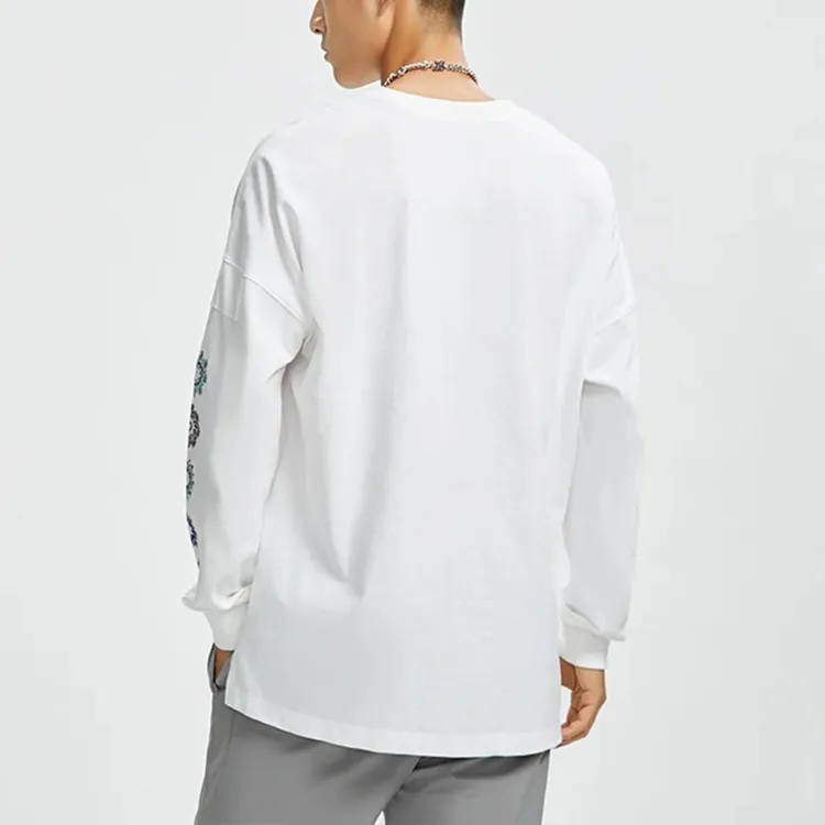 LiNing Basketball Collection T Shirt Men's White-2