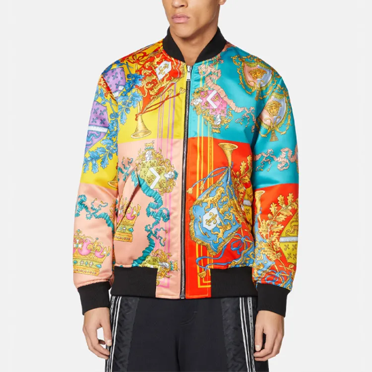 VERSACE Jackets Men Multicolor-2