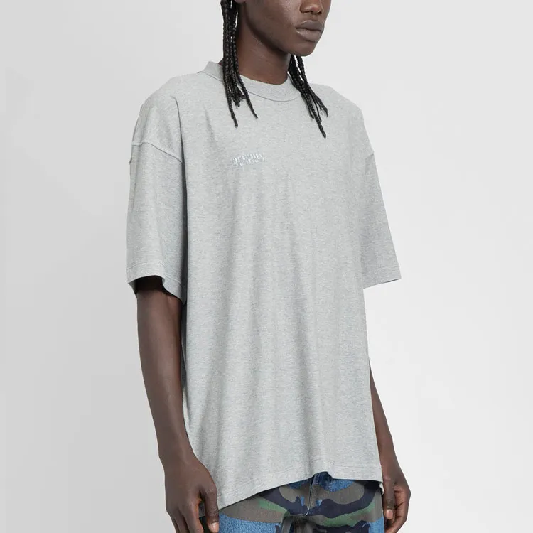 Vetements T-Shirts Men Gray-2