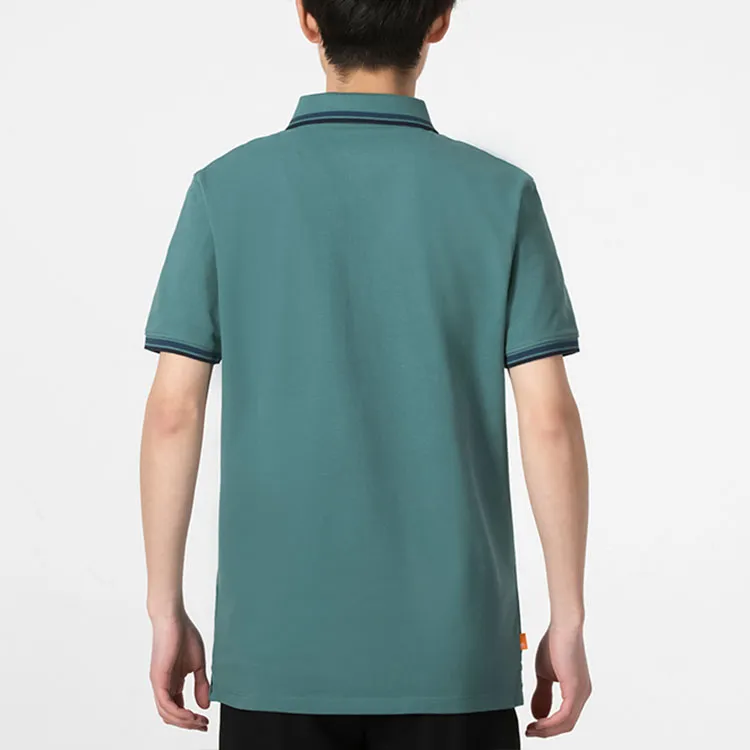 Timberland Polo Shirt Men's Turquoise-3